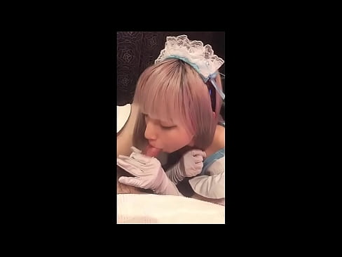 ❤️ Japonský idol [mayuka], kostým francúzskej slúžky, časť 1, fajčenie a honenie s pleťovým mliekom ❤️ Porno fb na nás
